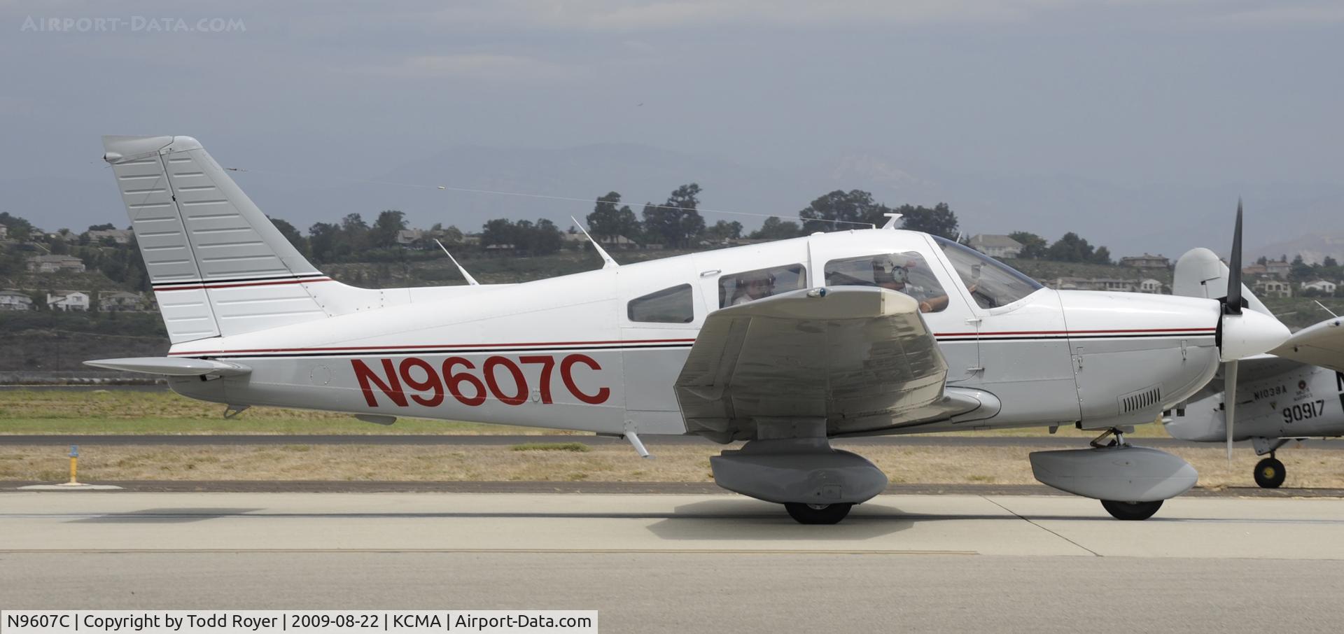 N9607C, 1978 Piper PA-28-181 C/N 28-7890429, CAMARILLO AIR SHOW 2009