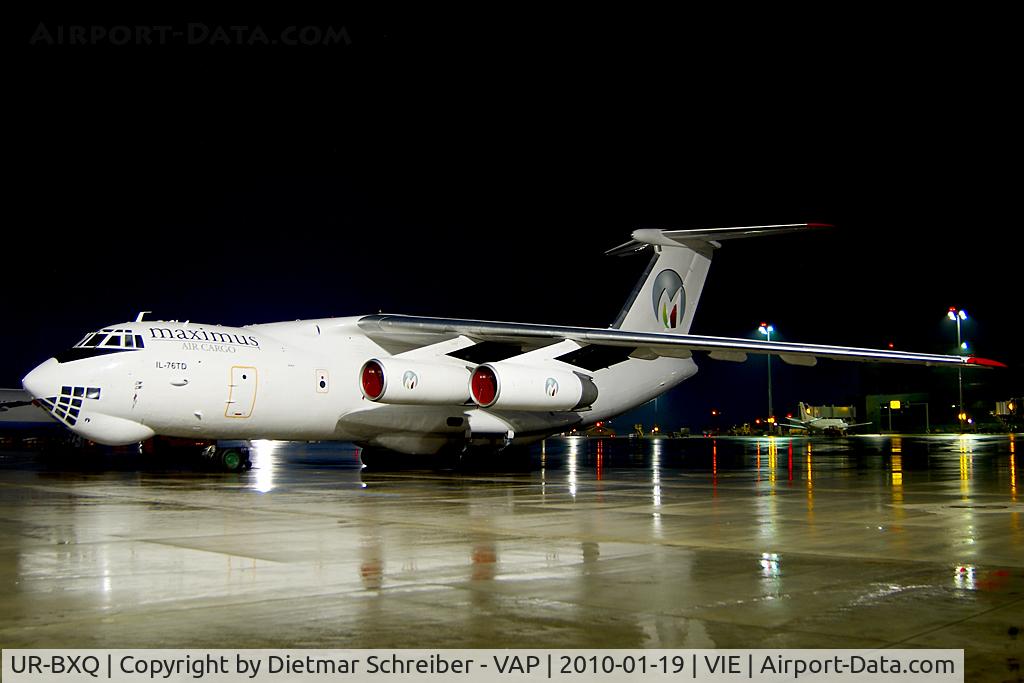 UR-BXQ, 1992 Ilyushin Il-76TD C/N 1023410360, Maximus Cargo Iljuschin 76
