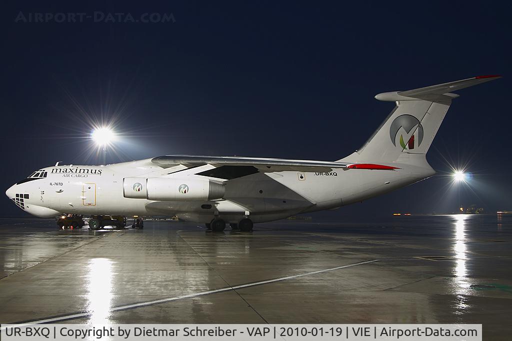 UR-BXQ, 1992 Ilyushin Il-76TD C/N 1023410360, Maximus Cargo Iljuschin 76