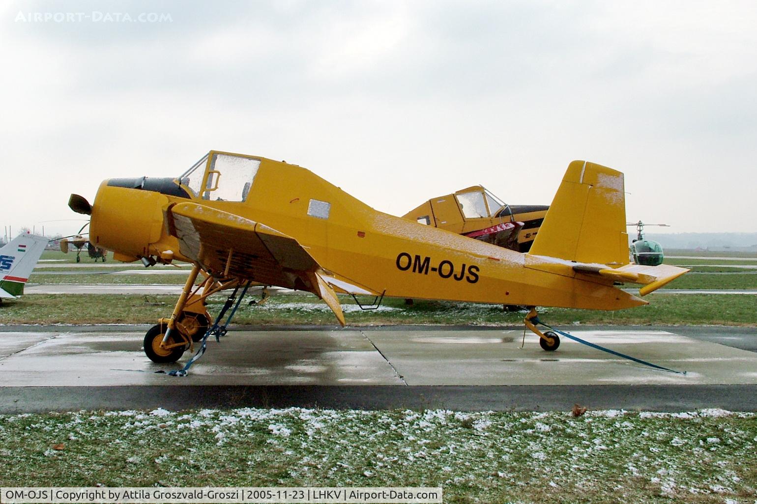OM-OJS, Let Z-37A Cmelak C/N 25-32, Hungary-Kaposújlak airport.