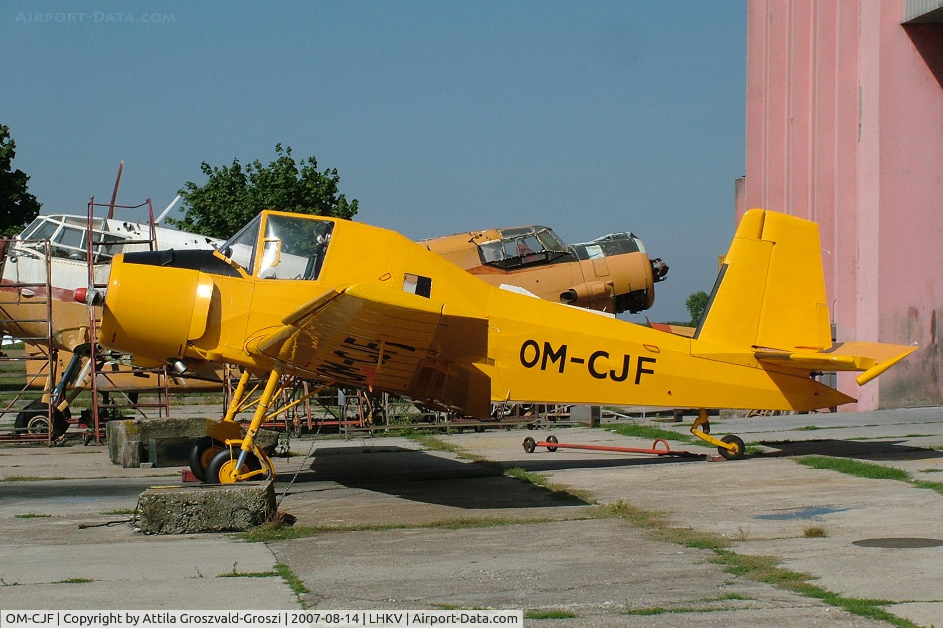 OM-CJF, Let Z-37A Cmelák C/N 16-30, Hungary-Kaposújlak airport.