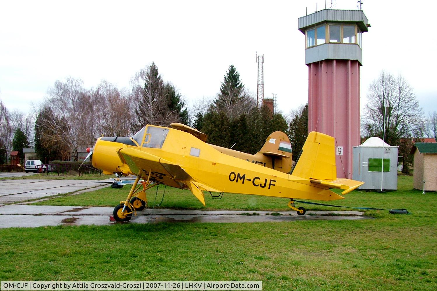 OM-CJF, Let Z-37A Cmelák C/N 16-30, Hungary-Kaposújlak airport.