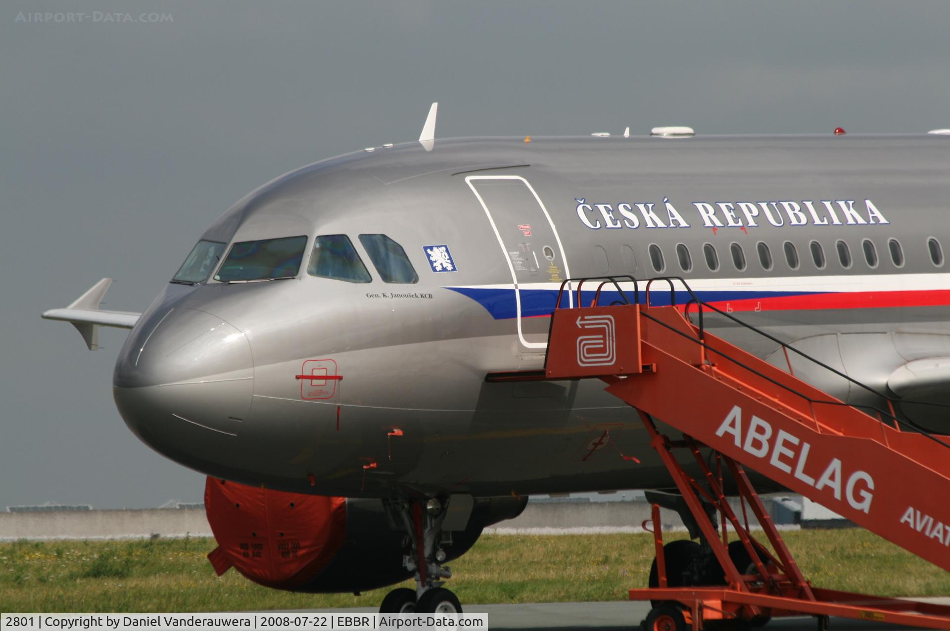 2801, 2007 Airbus ACJ319 (A319-115/CJ) C/N 2801, Parked on G.A. apron