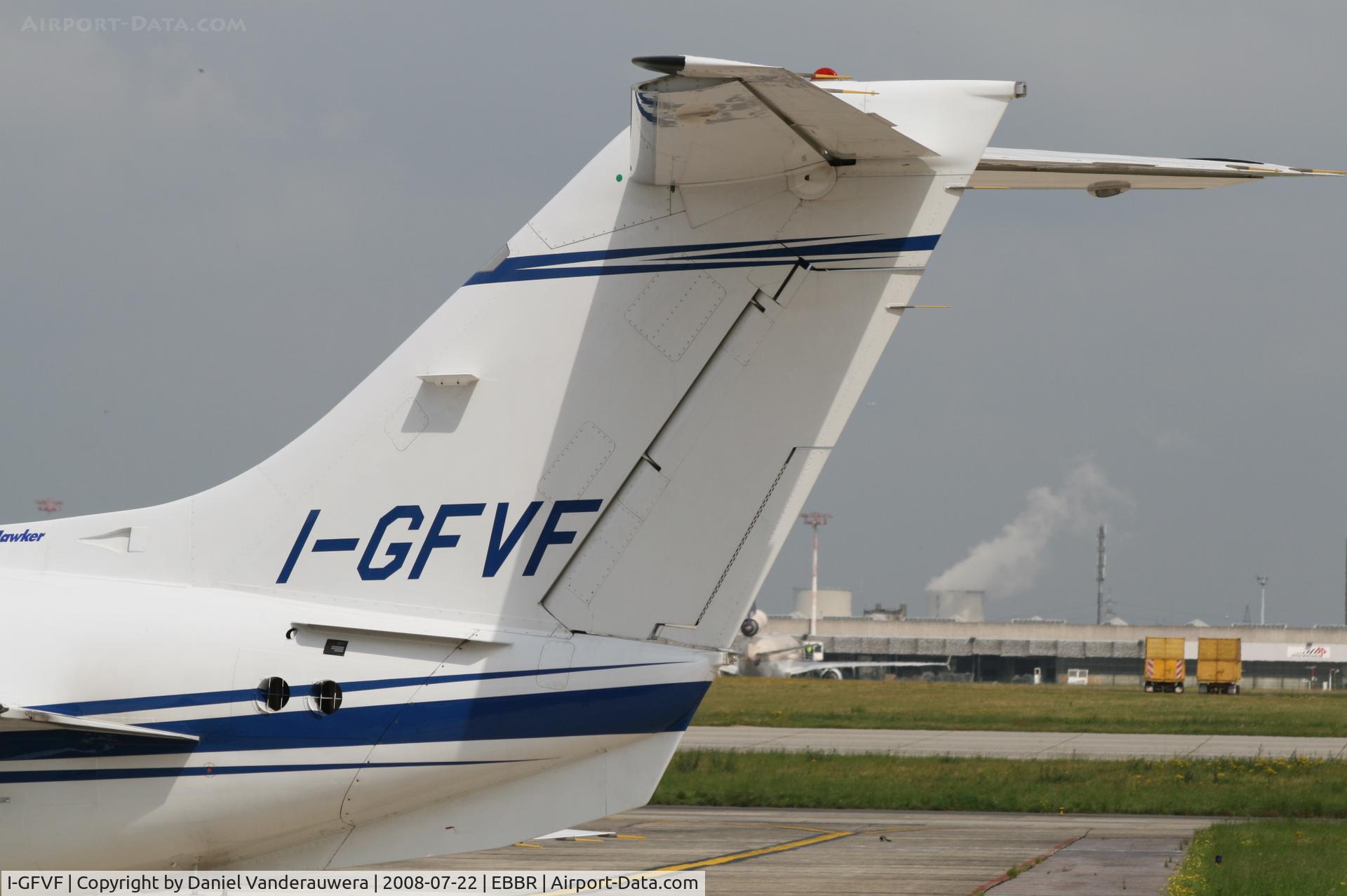 I-GFVF, 2006 Raytheon Hawker 400XP C/N RK-499, Parked on G.A. apron