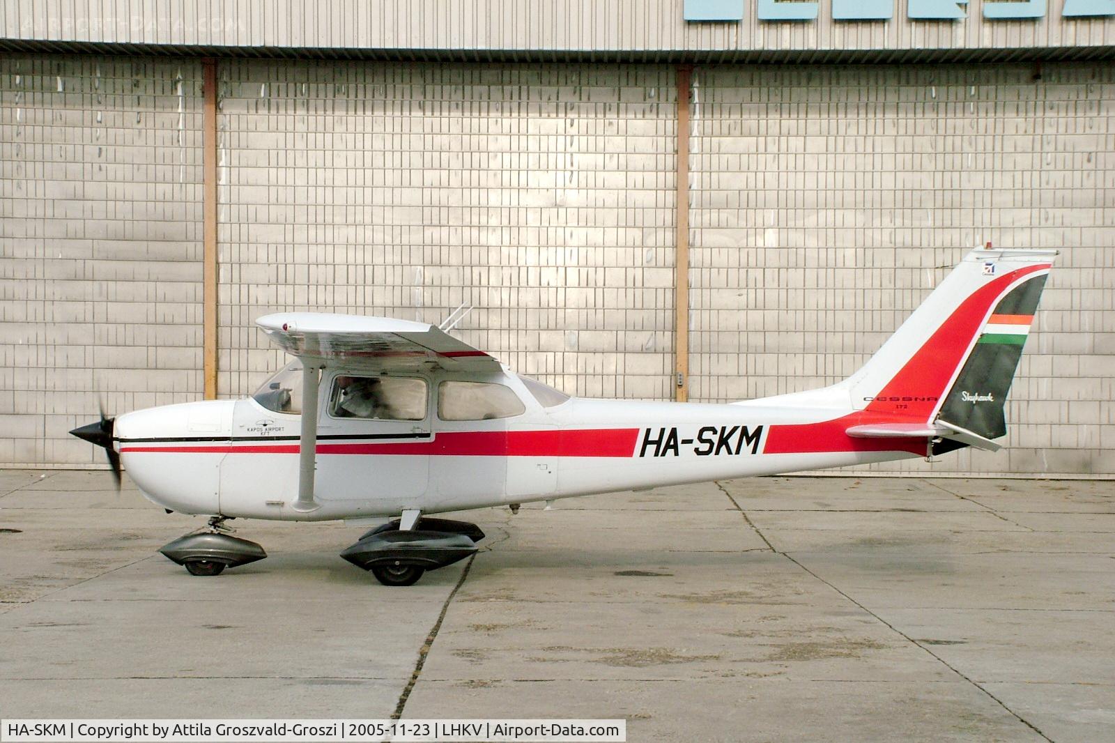 HA-SKM, 1970 Cessna 172K Skyhawk C/N 17258947, Hungary-Kaposújlak airport.