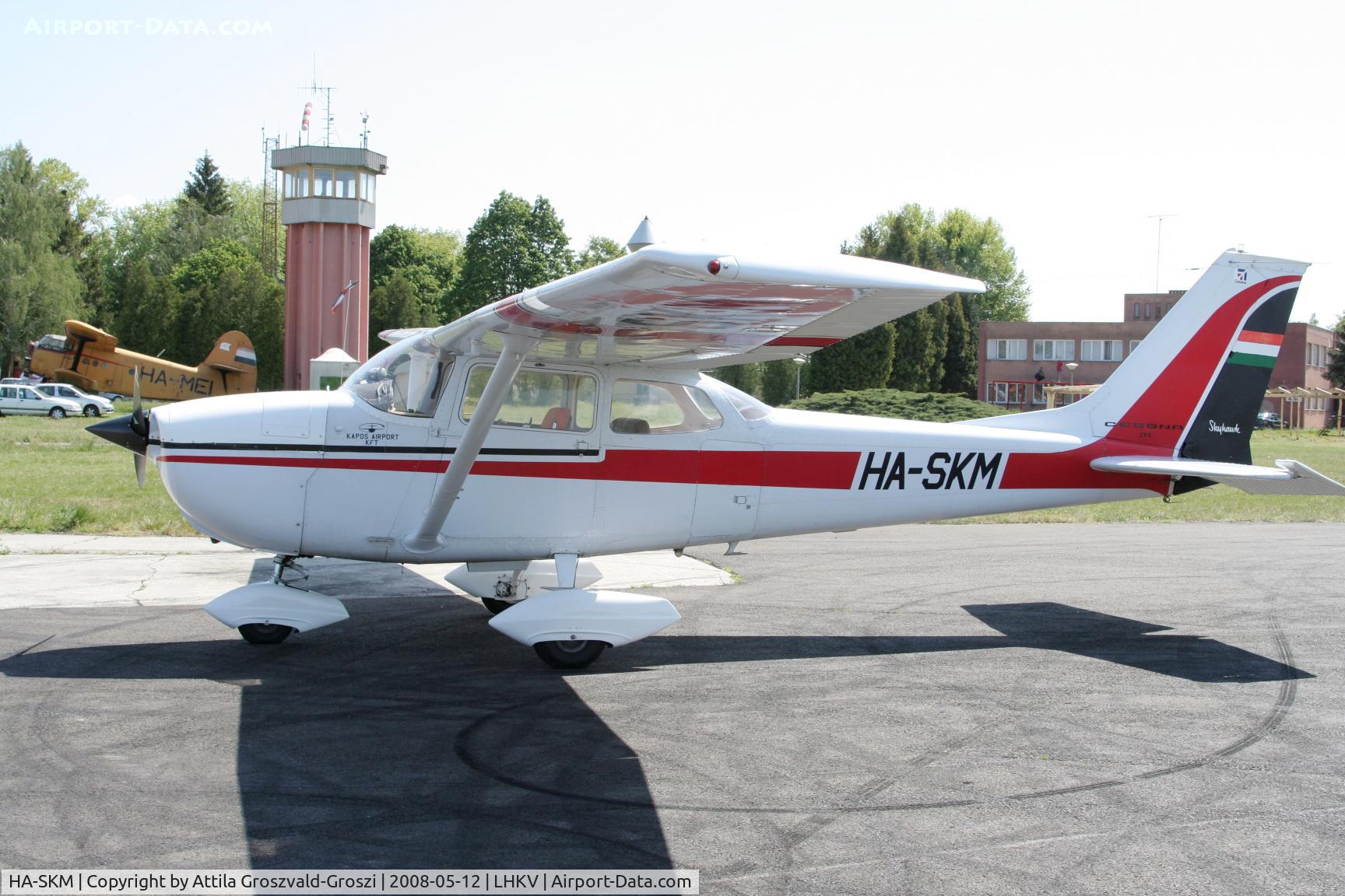 HA-SKM, 1970 Cessna 172K Skyhawk C/N 17258947, Hungary-Kaposújlak airport.