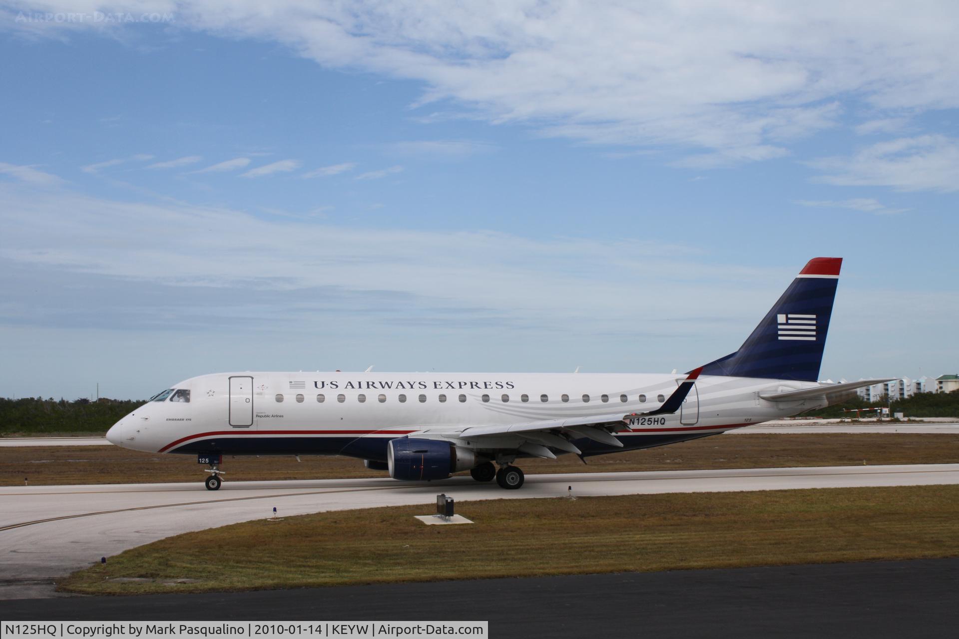 N125HQ, 2007 Embraer 175LR (ERJ-170-200LR) C/N 17000202, ERJ 170-200 LR