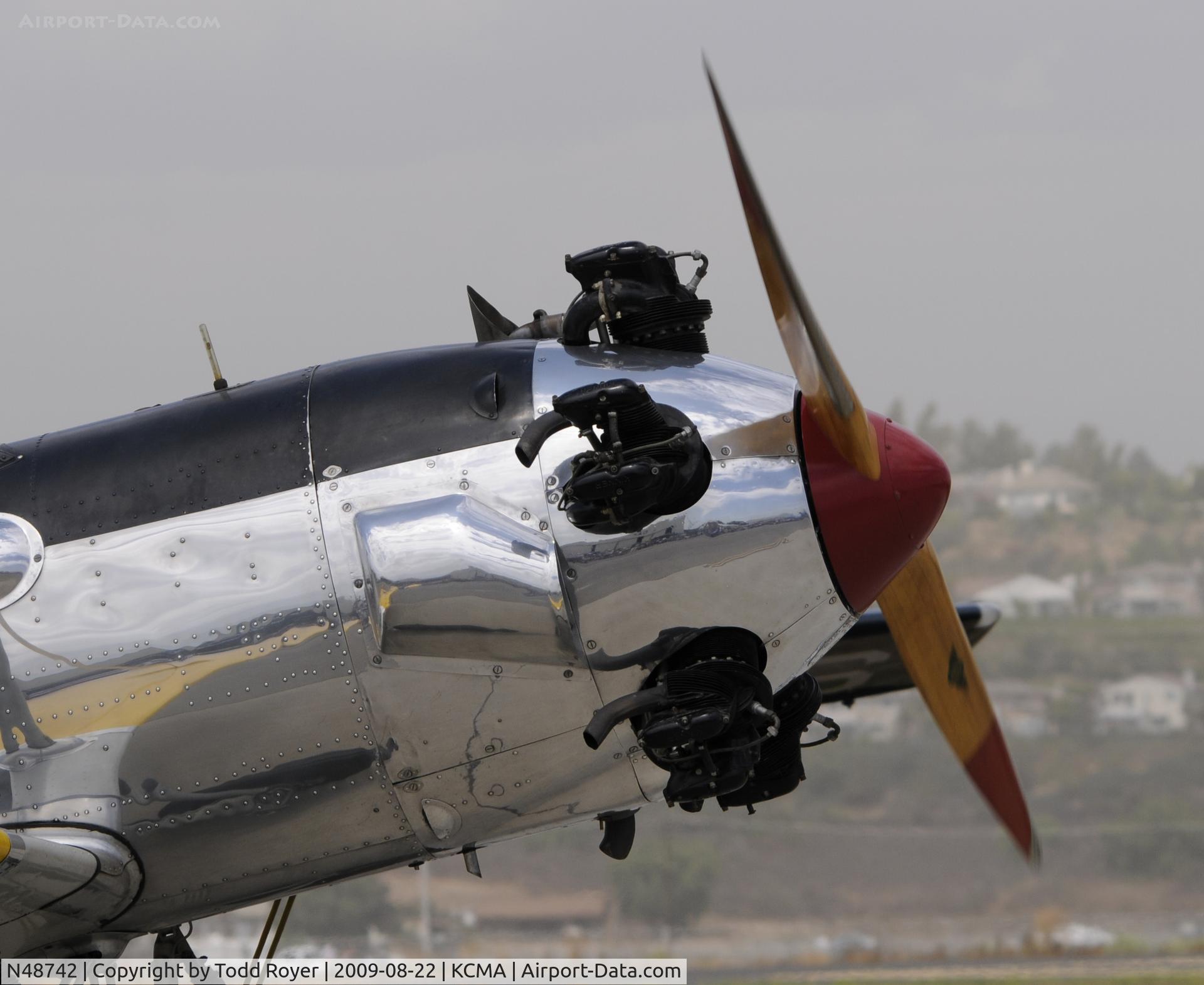 N48742, 1941 Ryan Aeronautical ST3KR C/N 1298, CAMARILLO AIR SHOW 2009