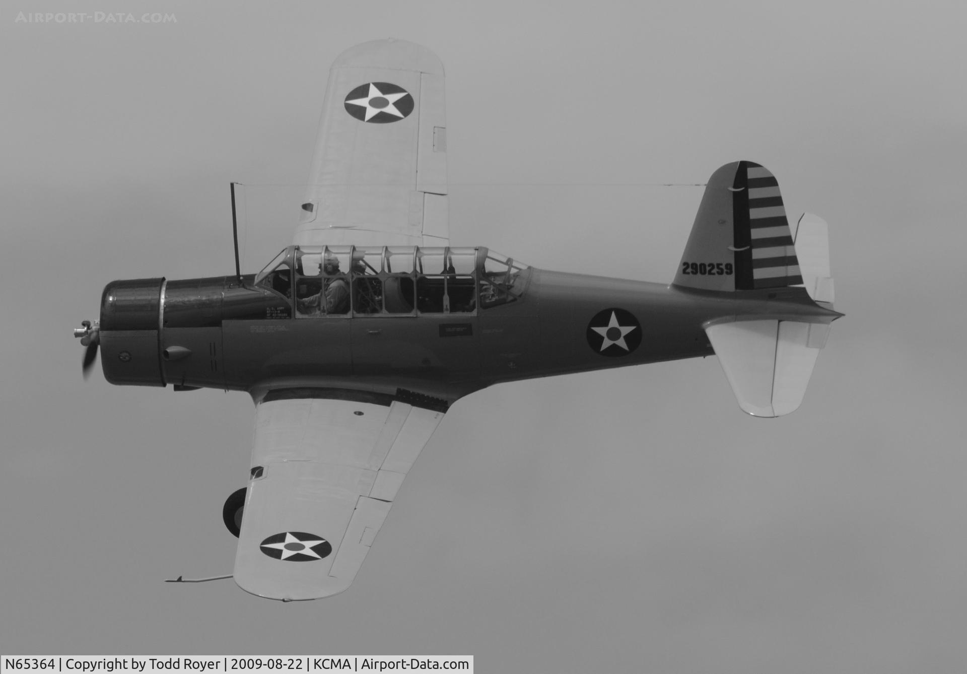 N65364, 1945 Convair BT-15 C/N 791216, CAMARILLO AIR SHOW 2009