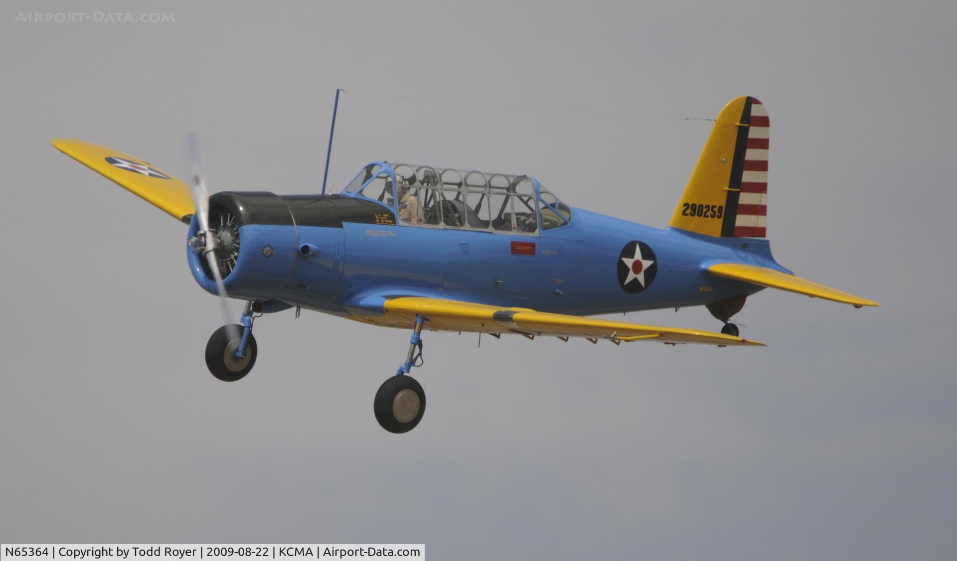 N65364, 1945 Convair BT-15 C/N 791216, CAMARILLO AIR SHOW 2009