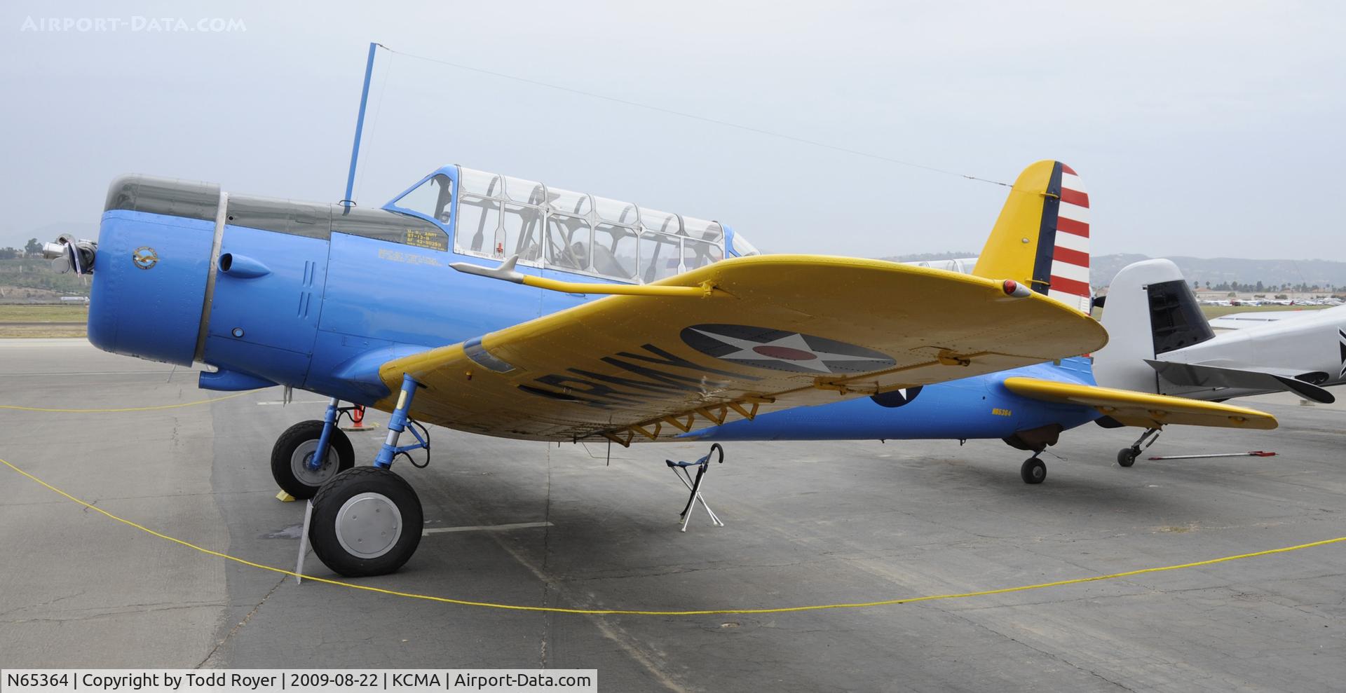 N65364, 1945 Convair BT-15 C/N 791216, CAMARILLO AIR SHOW 2009