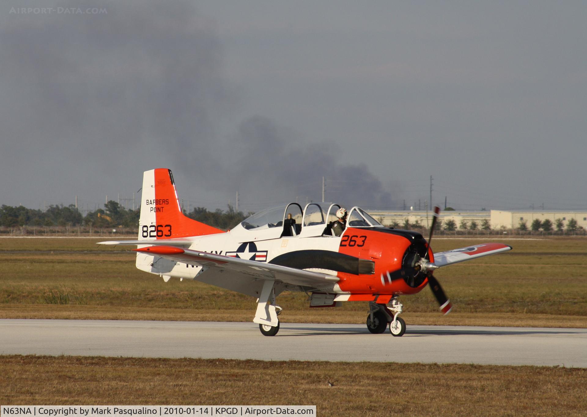 N63NA, 1955 North American T-28B C/N 138263, North American T-28B