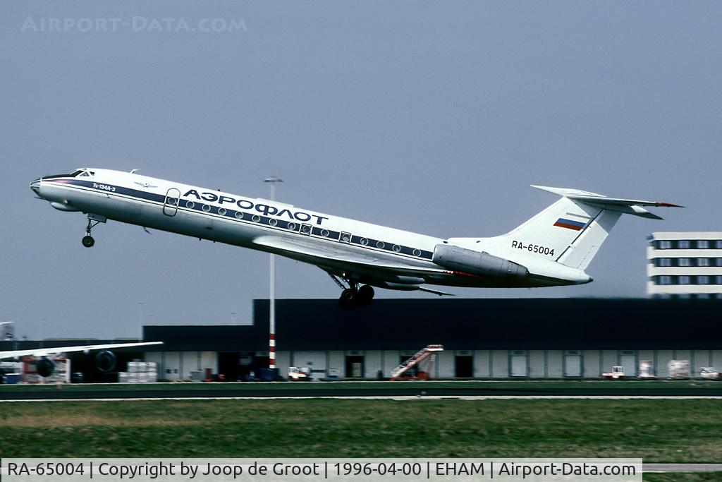 RA-65004, 1976 Tupolev Tu-134A C/N 44060, These Tupolevs were common visitors during the nineties.