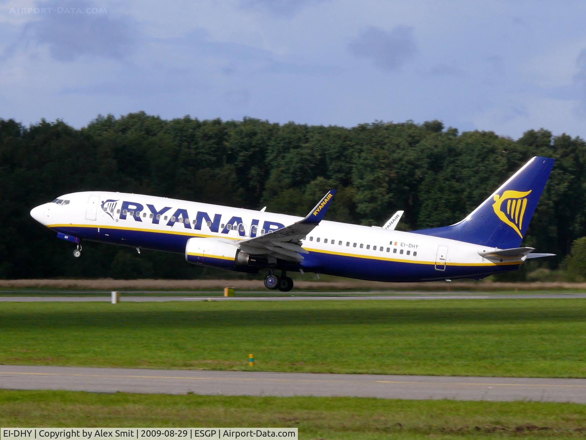 EI-DHY, 2005 Boeing 737-8AS C/N 33824, Boeing B737-8AS EI-DHY Ryanair