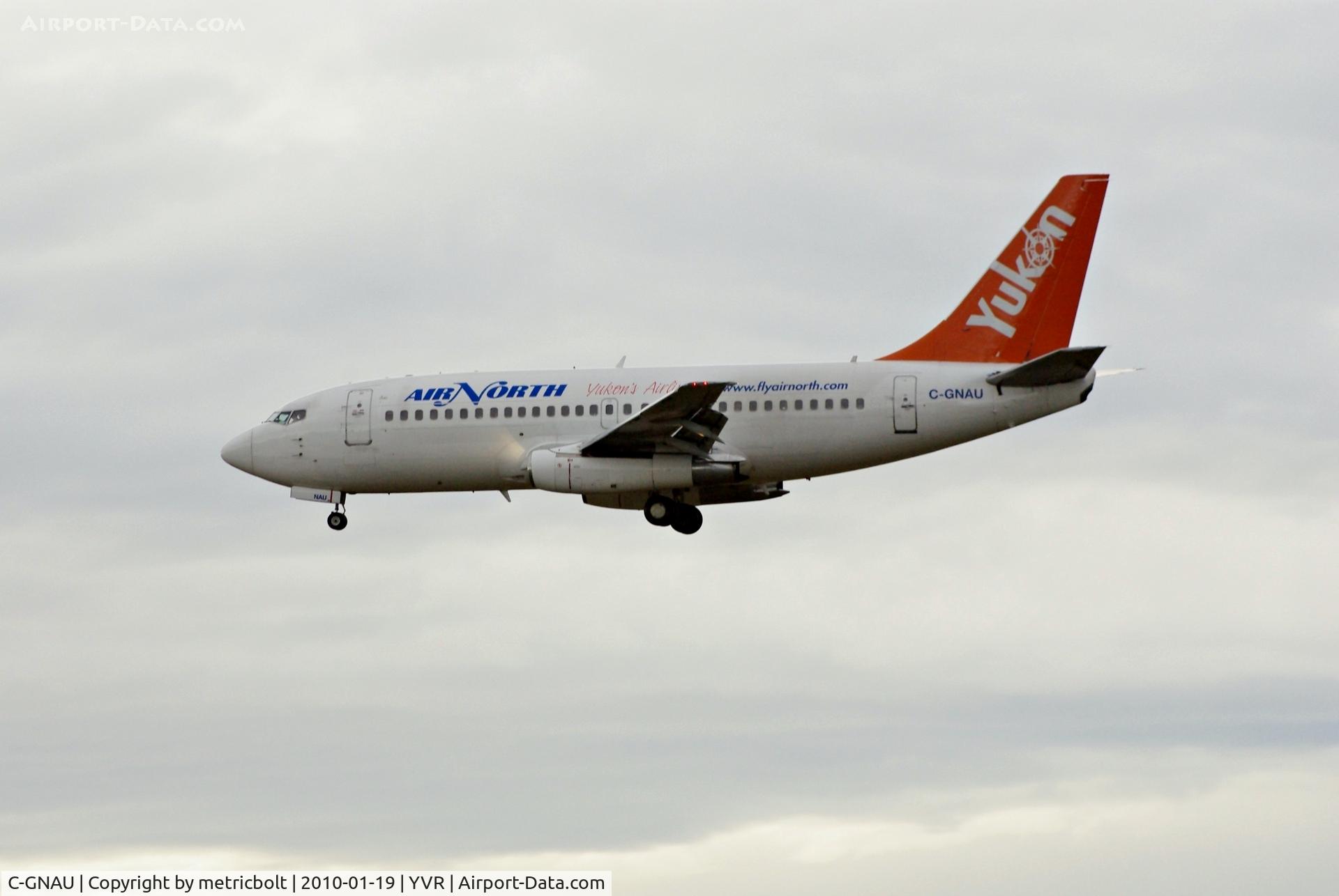 C-GNAU, 1979 Boeing 737-201 C/N 21817, Landing at YVR
