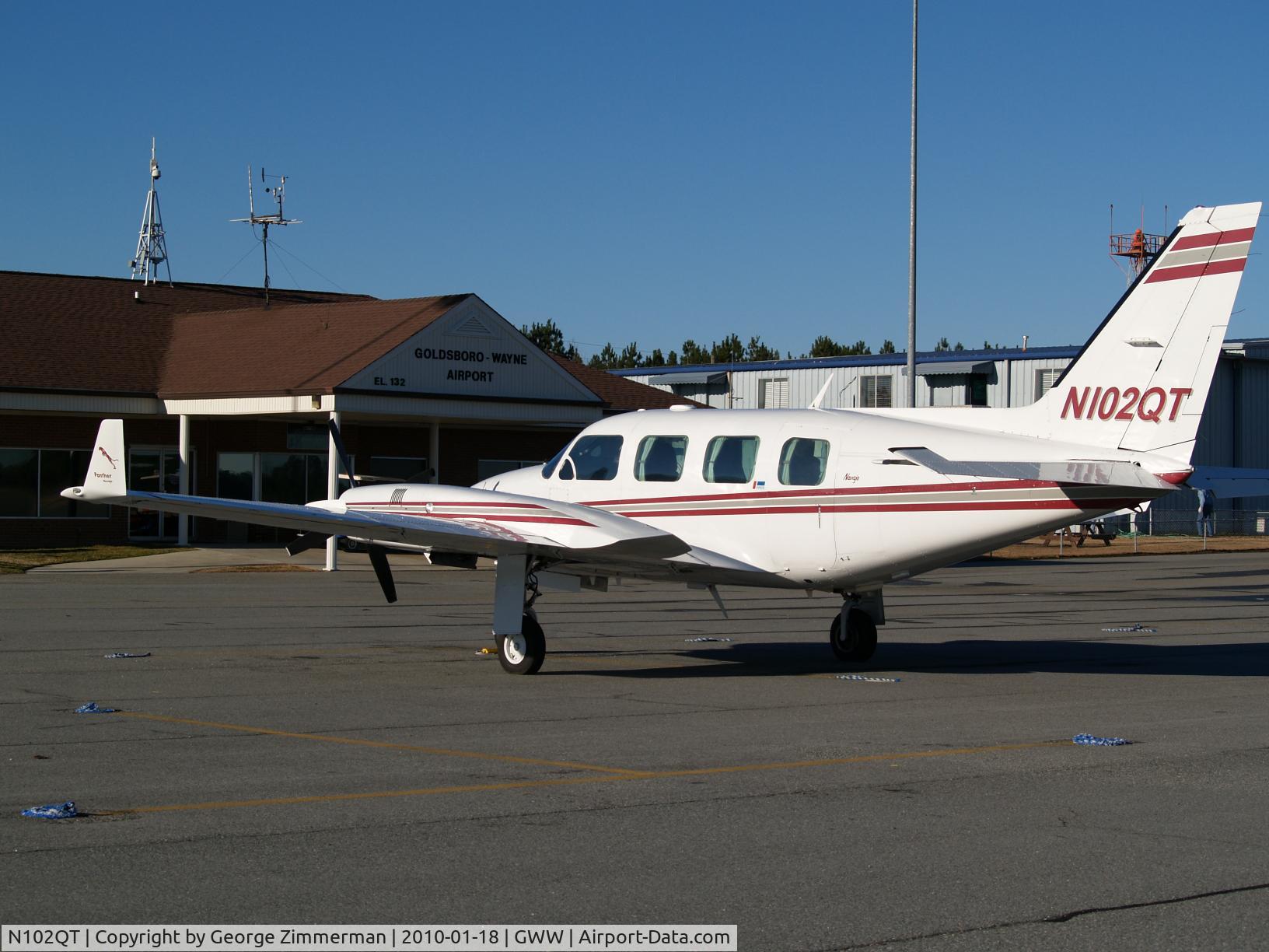 N102QT, 1982 Piper PA-31-325 Navajo C/R C/N 31-8212019, Parked on  tarmac @ GWW