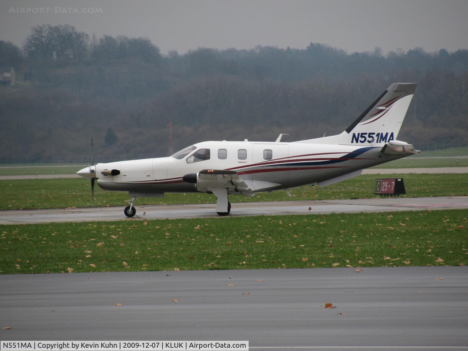 N551MA, Socata TBM-700 C/N 516, TBM-850 according to the fuselage