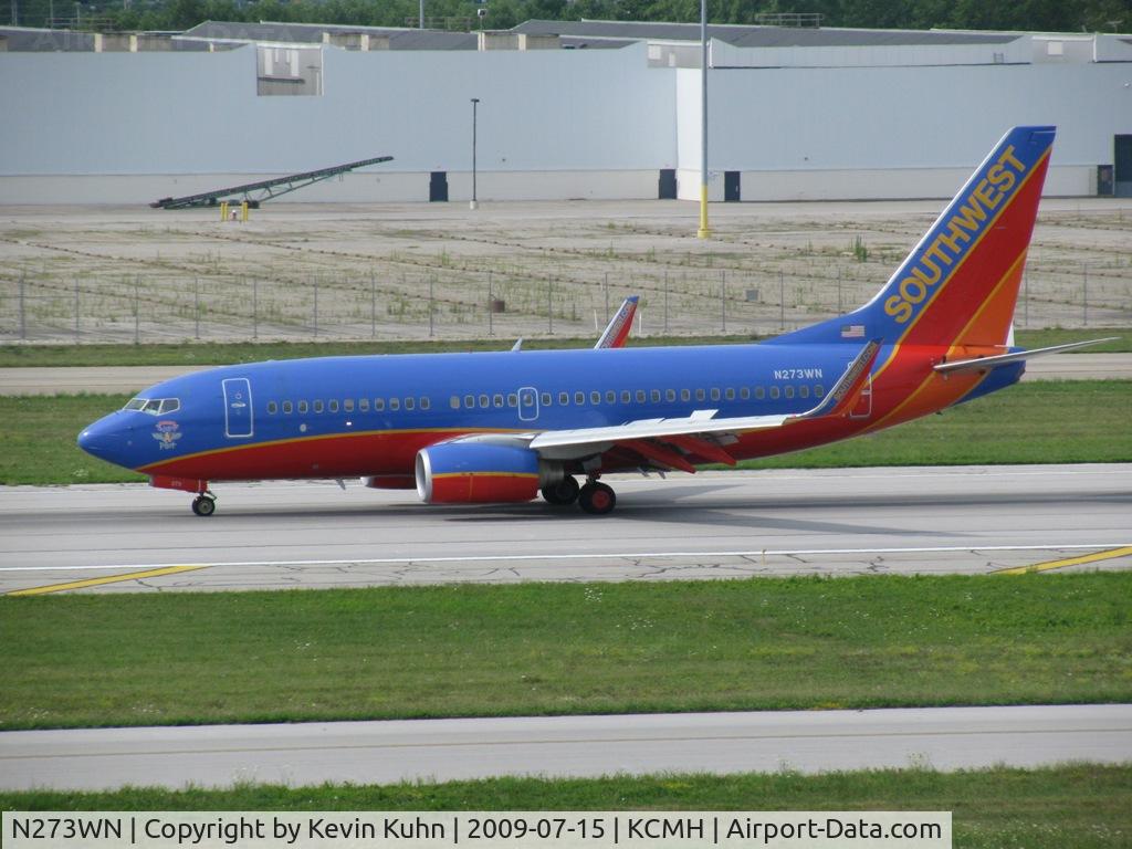 N273WN, 2007 Boeing 737-7H4 C/N 32528, 