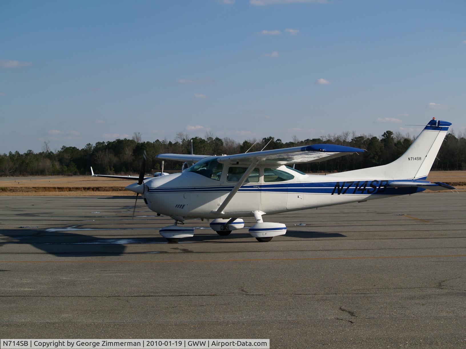 N714SB, 1973 Cessna 182P Skylane C/N 18261869, Departure Taxi