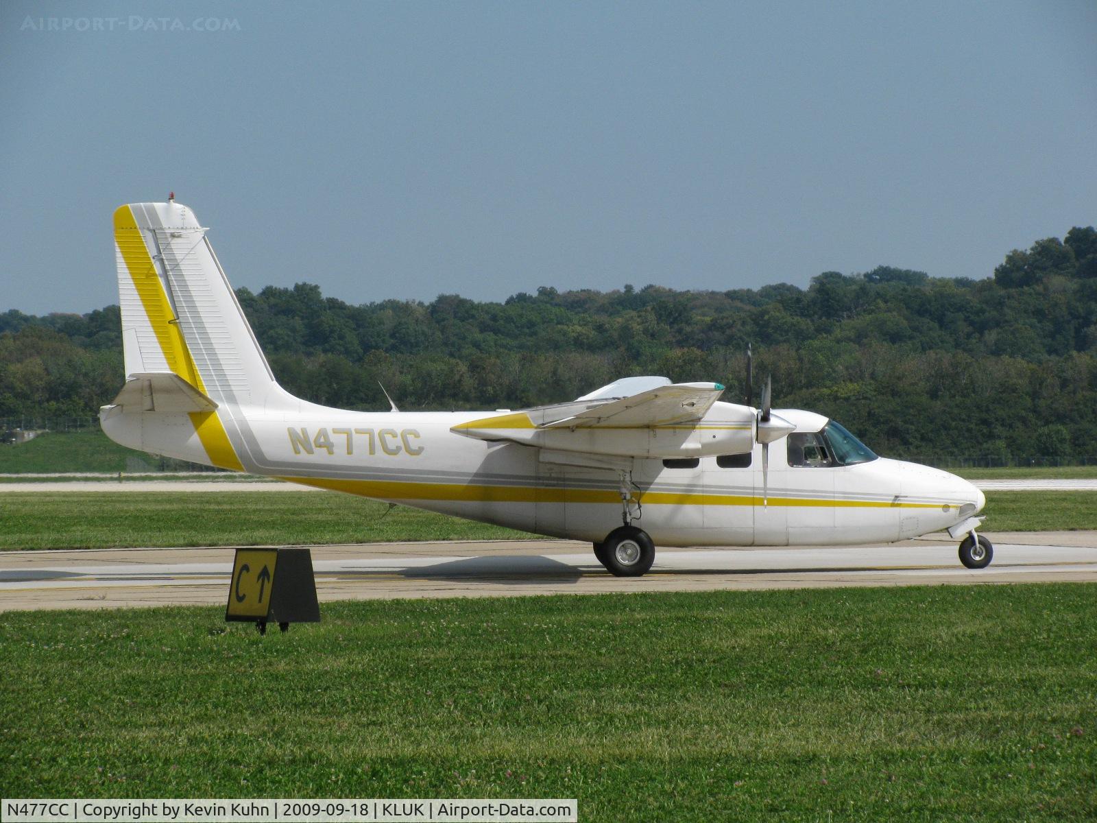 N477CC, 1964 Aero Commander 500-B C/N 500B-1480-172, I'm slowly building a collection of Central Air's birds