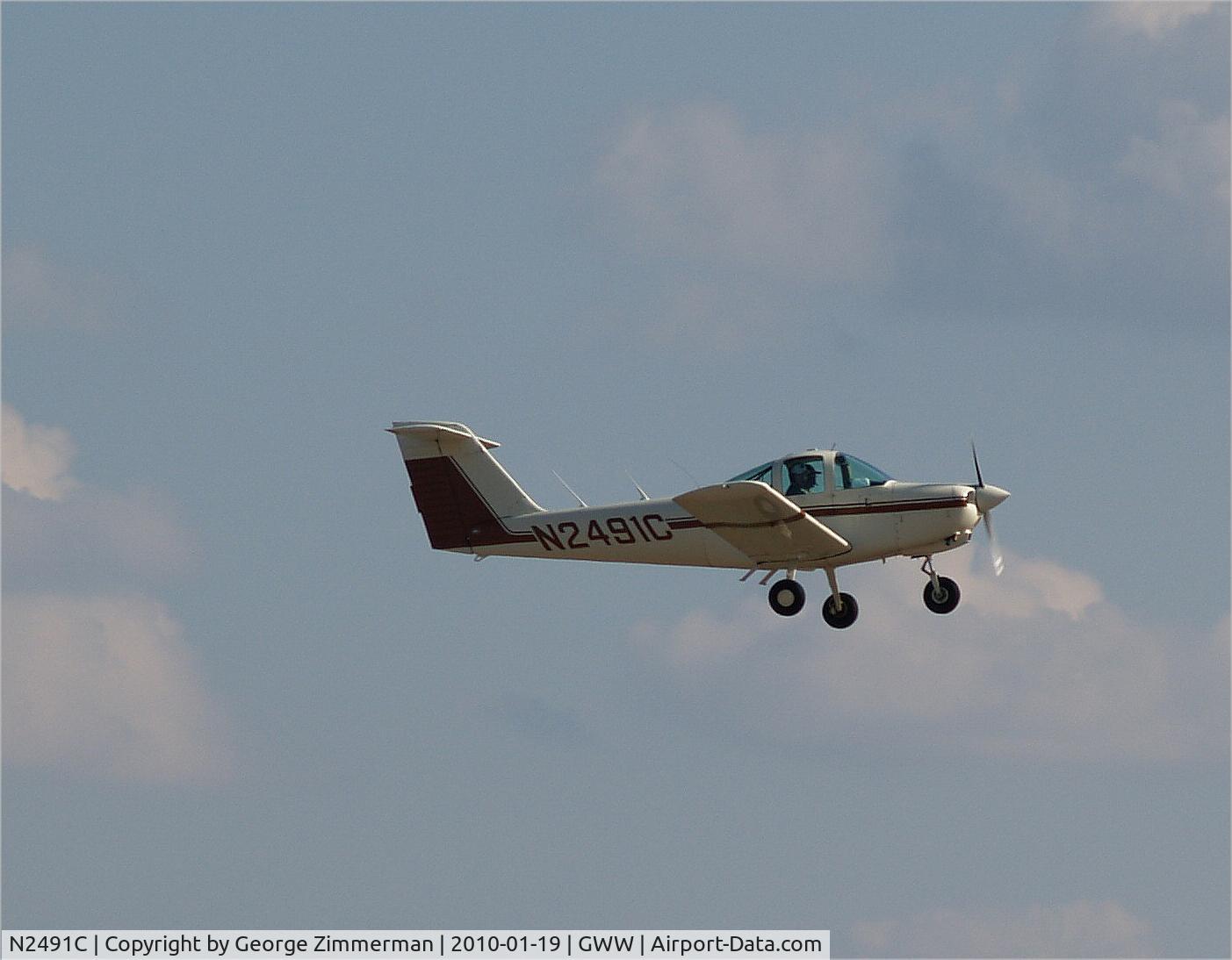 N2491C, 1978 Piper PA-38-112 Tomahawk C/N 38-79A0203, Touch & Go Practice