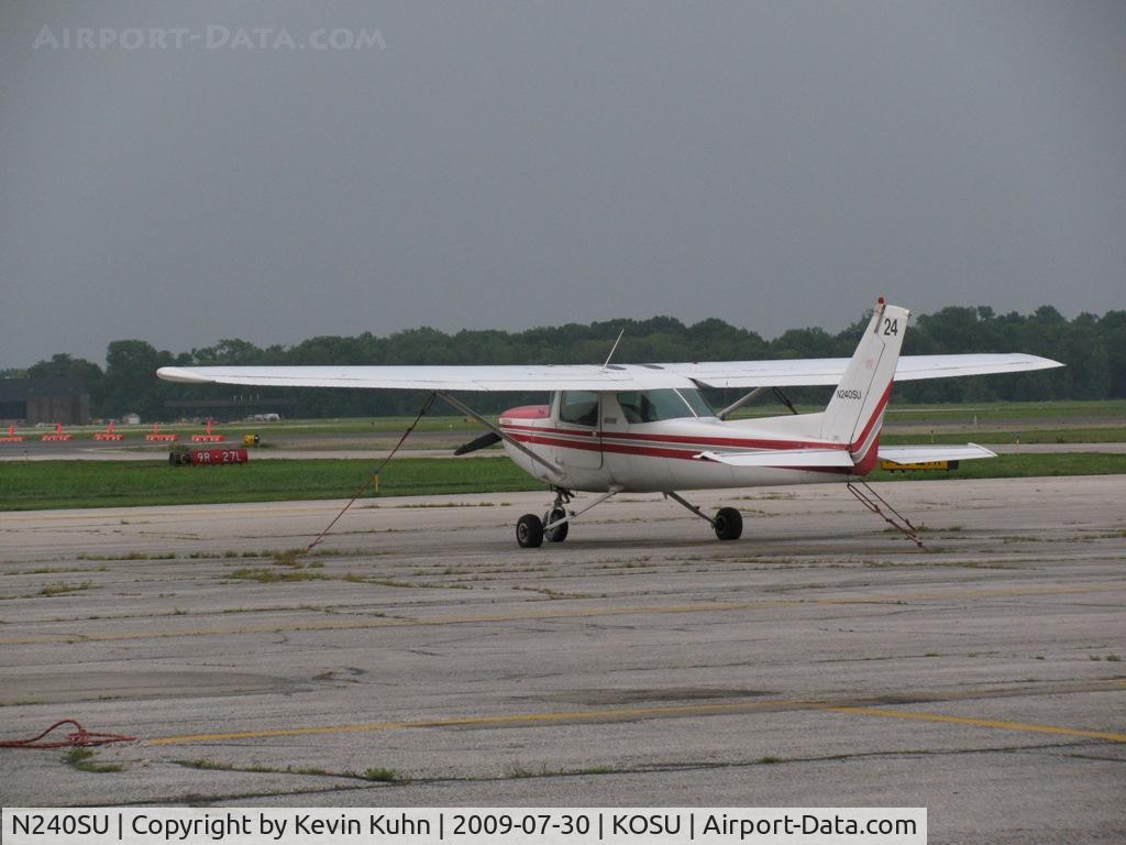N240SU, 1981 Cessna 152 C/N 15285153, Parked