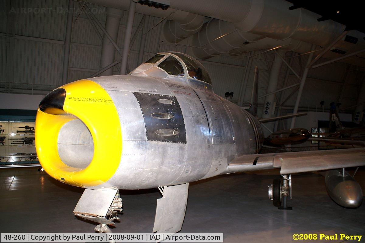 48-260, 1948 North American F-86A-5-NA Sabre C/N 151-43629, Gorgeous Sabre