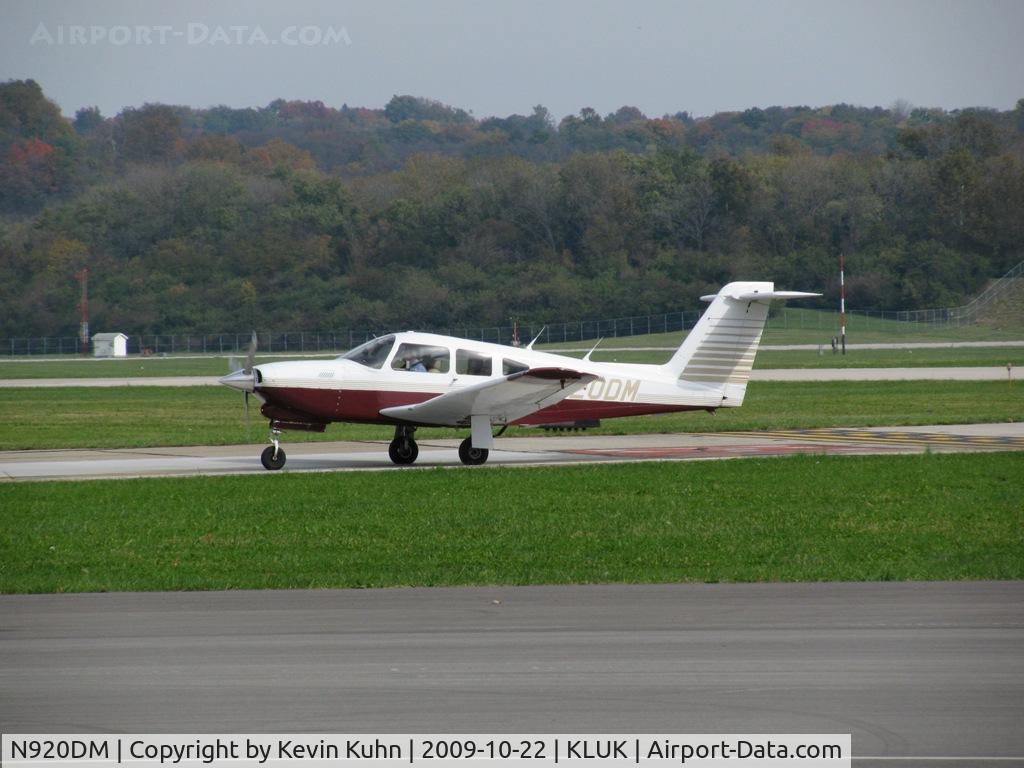 N920DM, 1982 Piper PA-28RT-201T Turbo Arrow IV Arrow IV C/N 28R-8231047, Kinda funny seeing this bird at Lunken, as I'd photographed her flying over my house back in Columbus a few months prior.