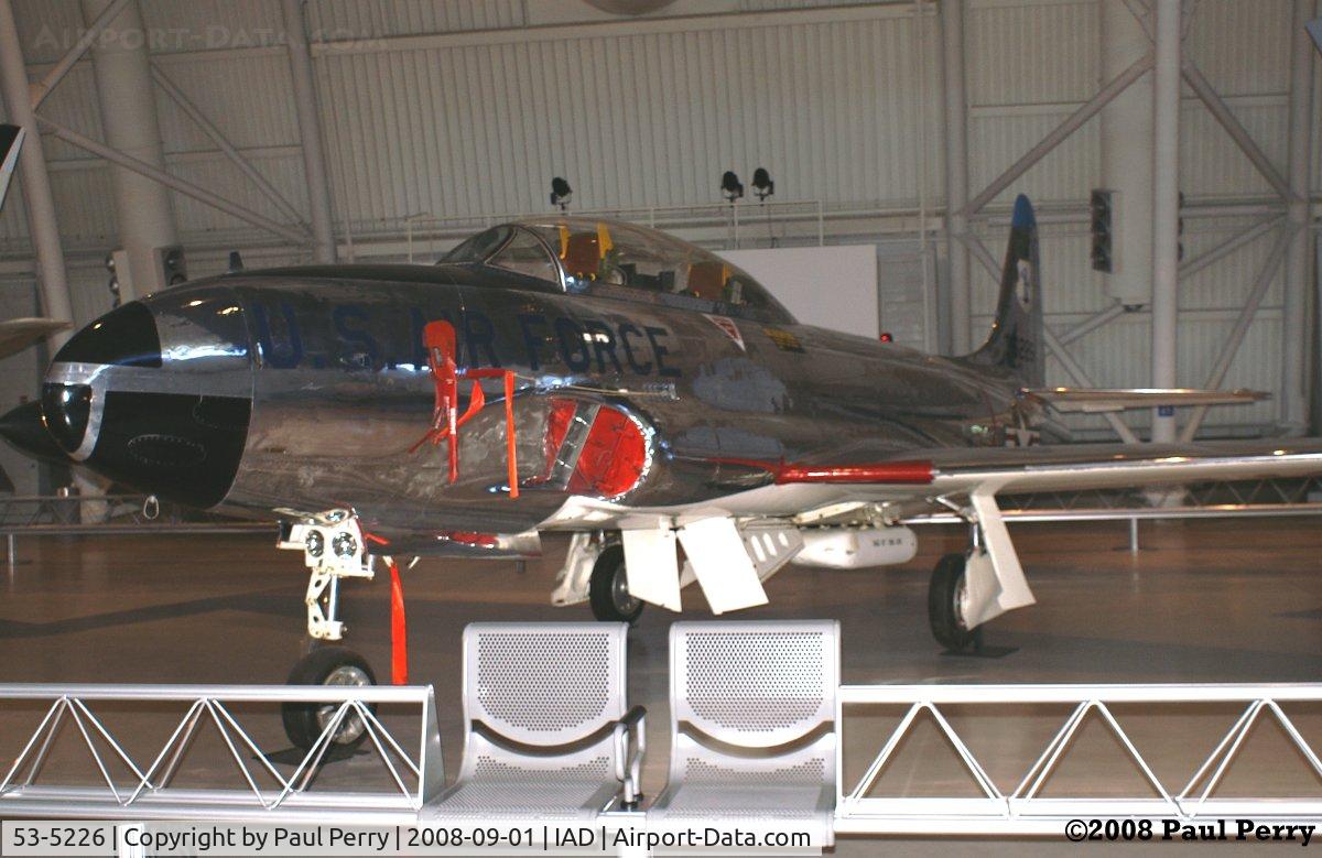53-5226, 1953 Lockheed T-33A Shooting Star C/N 580-8565, Another shot of this polished T-Bird