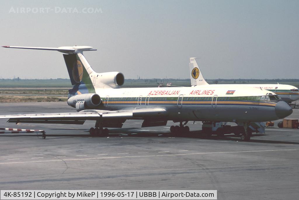 4K-85192, 1977 Tupolev Tu-154B-1 C/N 77A192, This frame was later scrapped at Baku.