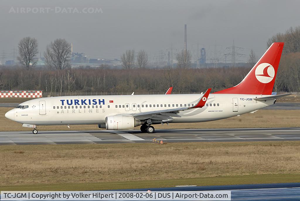 TC-JGM, 2006 Boeing 737-8F2 C/N 34411, at dus
