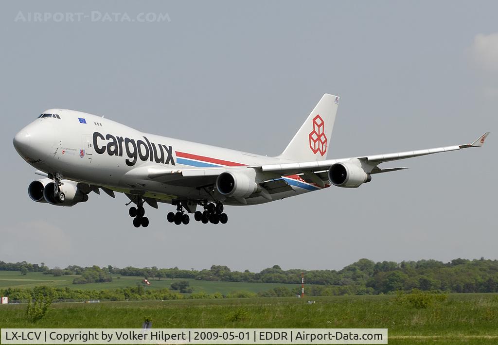 LX-LCV, 1997 Boeing 747-4R7F/SCD C/N 29053, at SCN open day