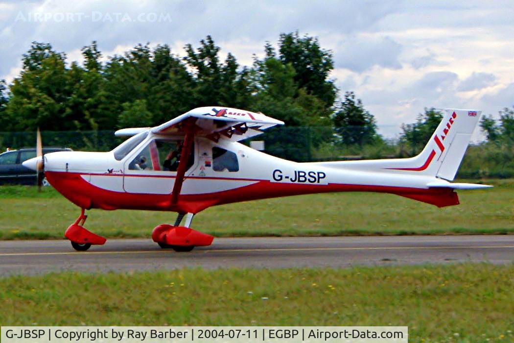 G-JBSP, 2000 Jabiru SP-470 C/N PFA 274B-13486, Seen taxiing out for departure PFA Kemble 2004