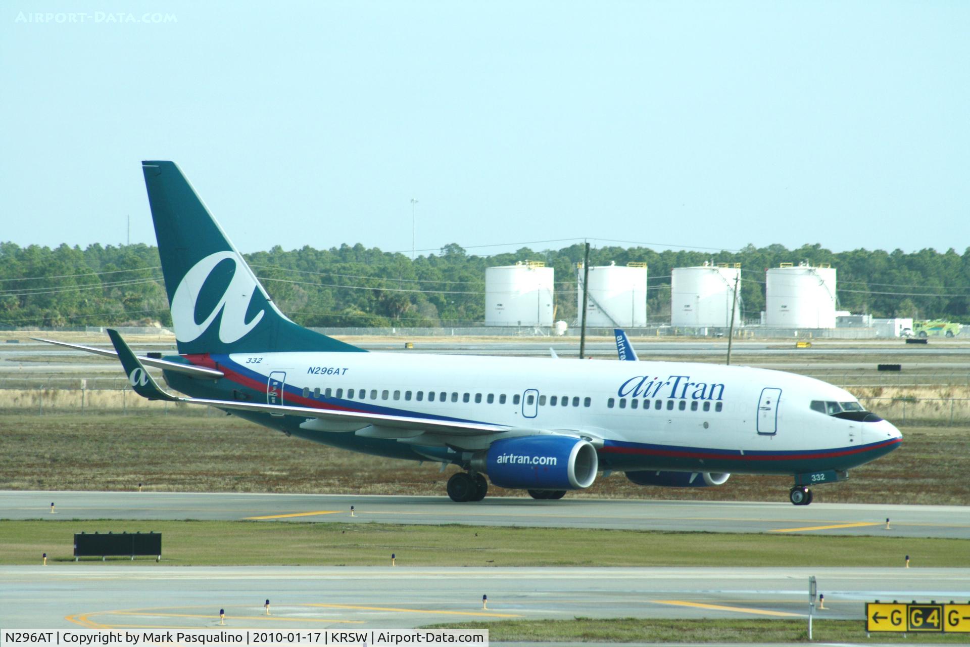 N296AT, 2006 Boeing 737-7BD C/N 34861, Boeing 737-700