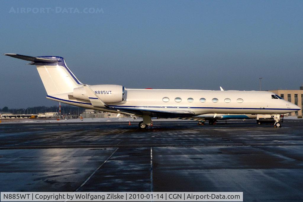 N885WT, 2009 Gulfstream Aerospace GV-SP (G550) C/N 5237, visitor