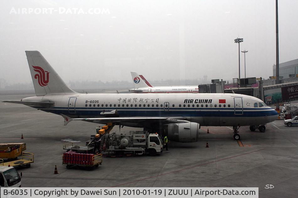 B-6035, Airbus A319-115 C/N 2269, Air China 319