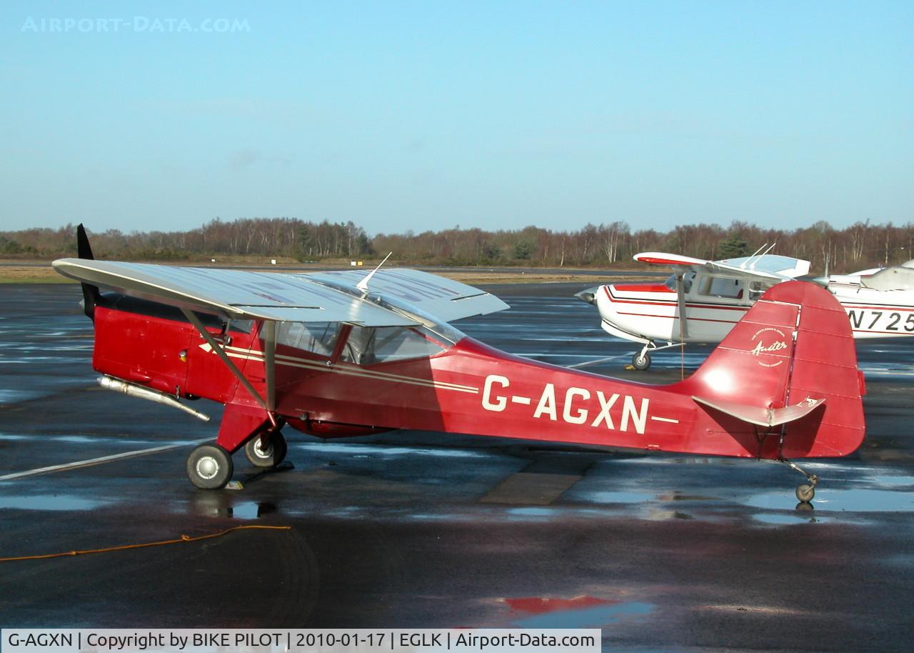 G-AGXN, 1946 Auster J-1N Alpha C/N 1963, NICE AUSTER FROM POPHAM EGHP