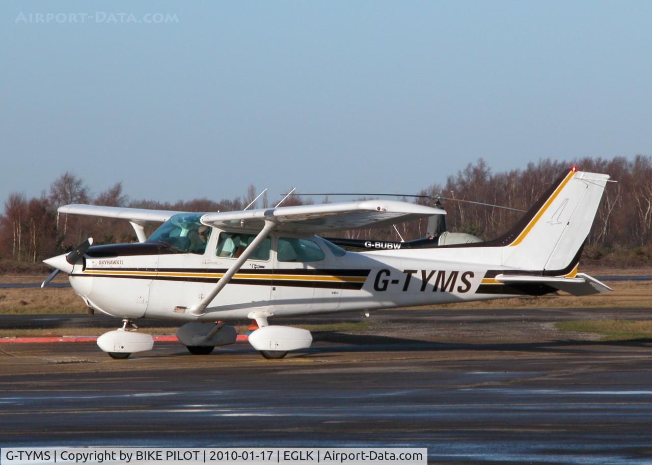 G-TYMS, 1983 Cessna 172P C/N 172-75815, EGLK