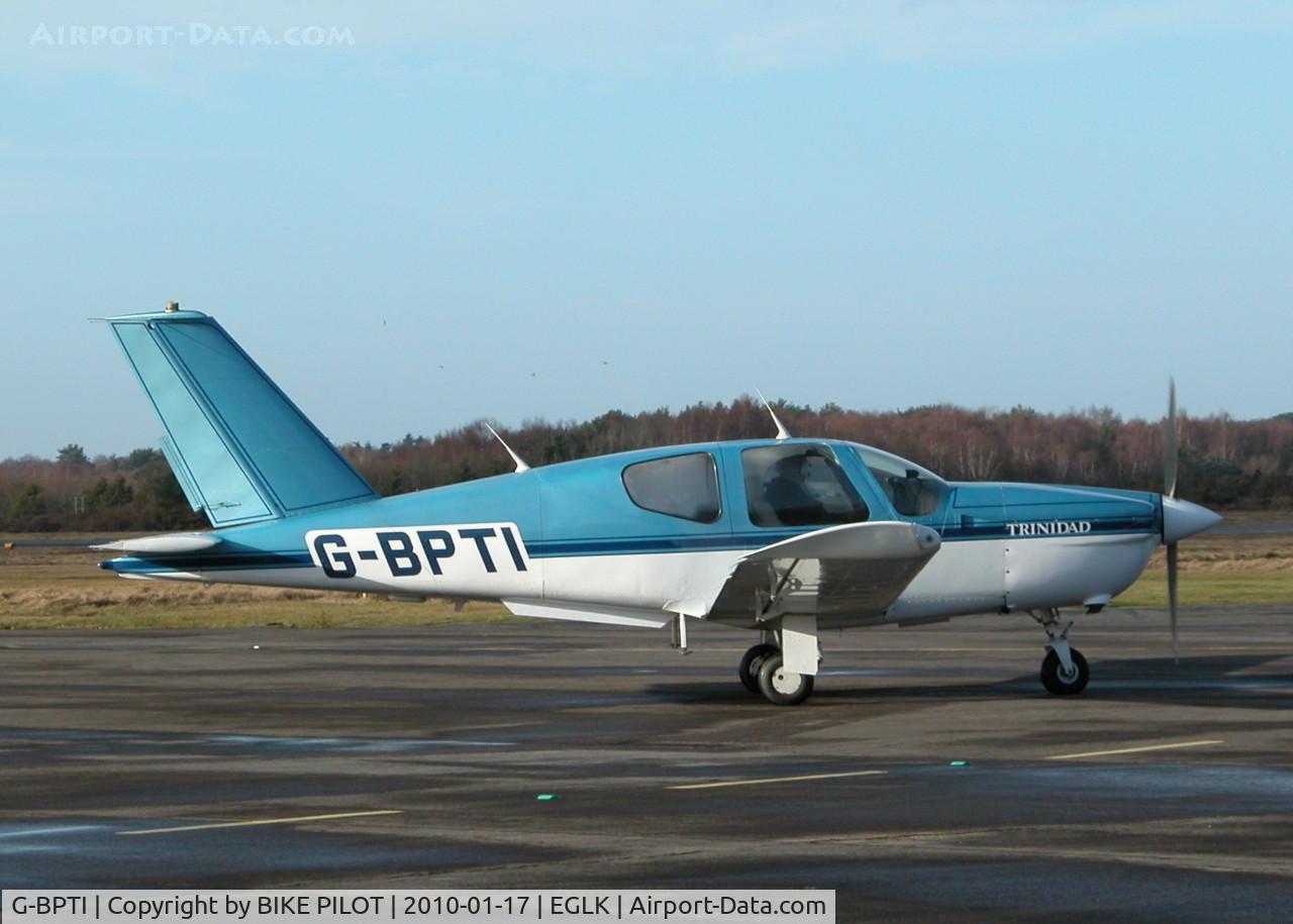 G-BPTI, 1984 Socata TB-20 Trinidad C/N 414, LOCAL TB20