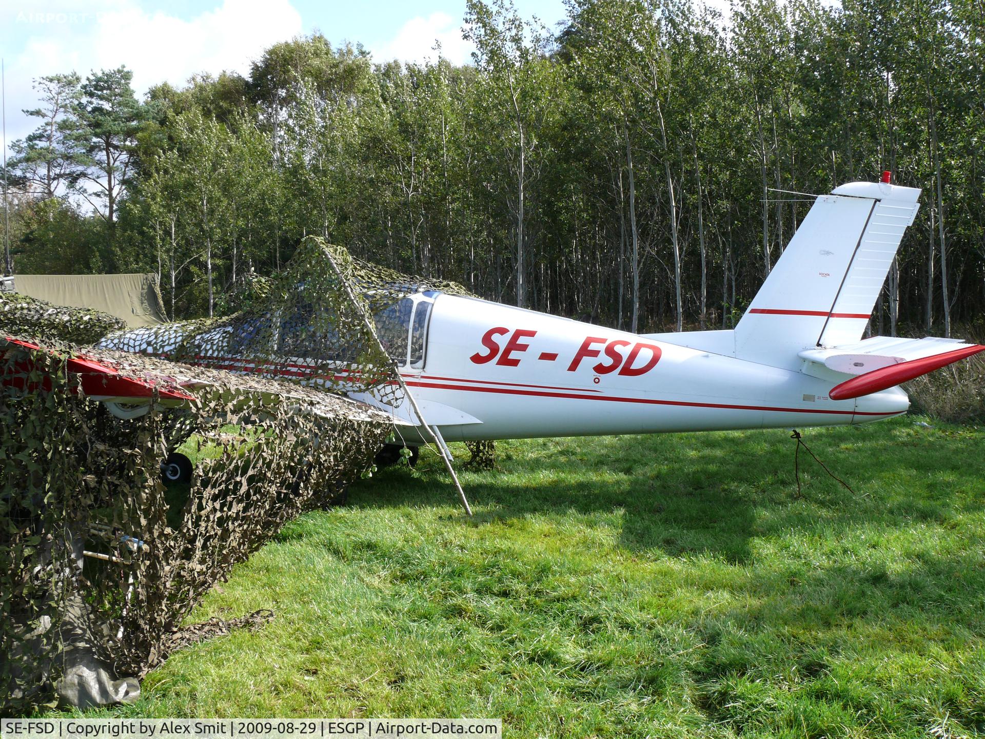 SE-FSD, 1970 Socata MS-880B Rallye Club C/N 1698, Morane Saulnier MS880B Rallye 150 SE-FSD