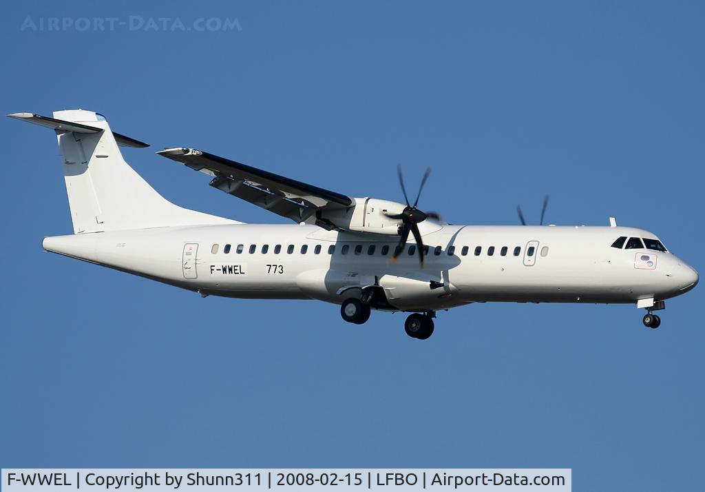 F-WWEL, 2008 ATR 72-212A C/N 773, C/n 0773 - To be  PP-PTL