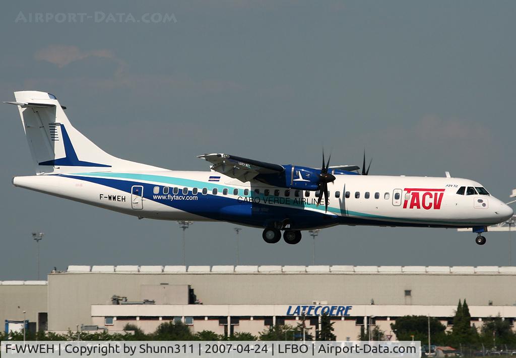 F-WWEH, 2007 ATR 72-212A (500) C/N 747, C/n 747 - To be D4-CBT