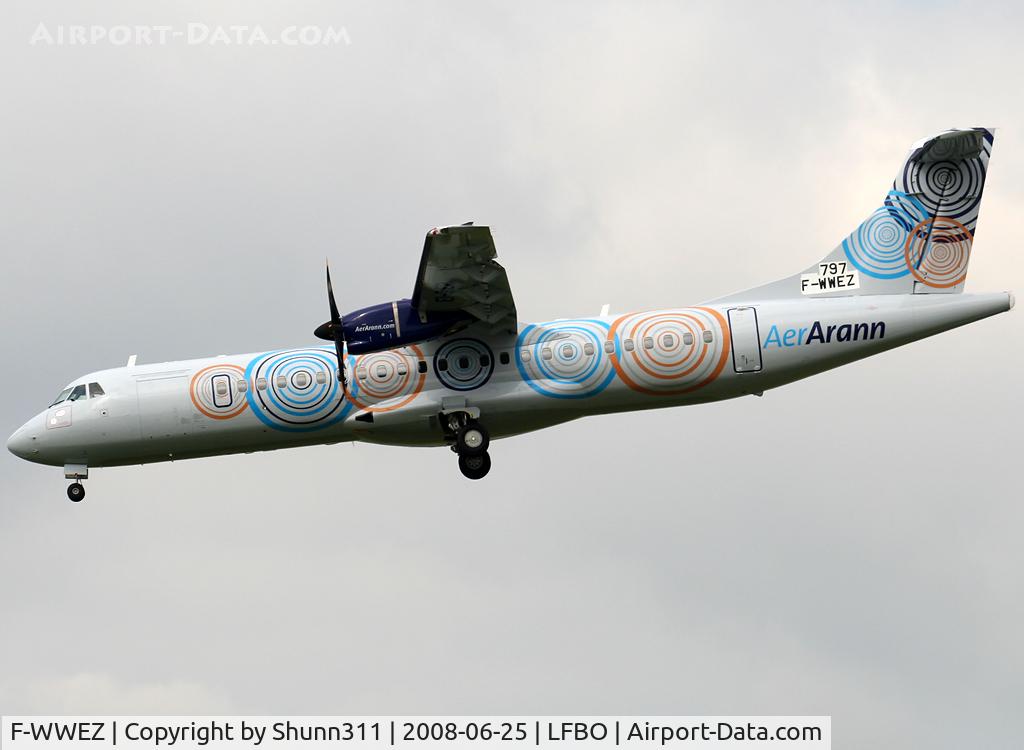 F-WWEZ, 2008 ATR 72-212A C/N 797, C/n 797 - To be EI-REP