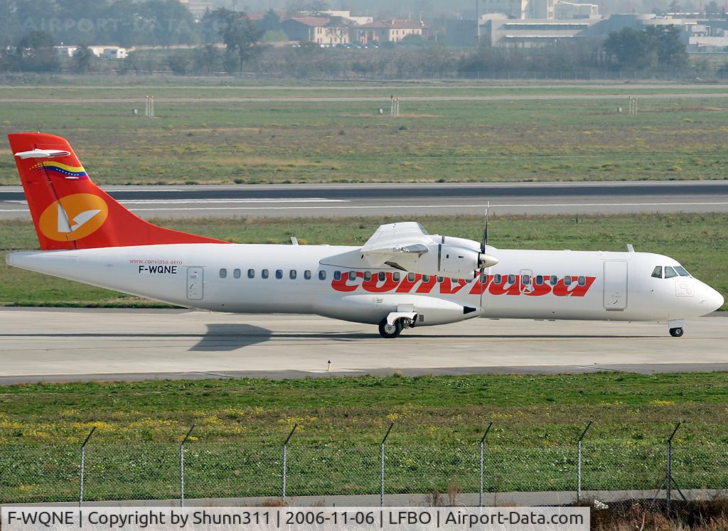 F-WQNE, 1990 ATR 42-320 C/N 173, C/n 276 - For Conviasa as YV1850