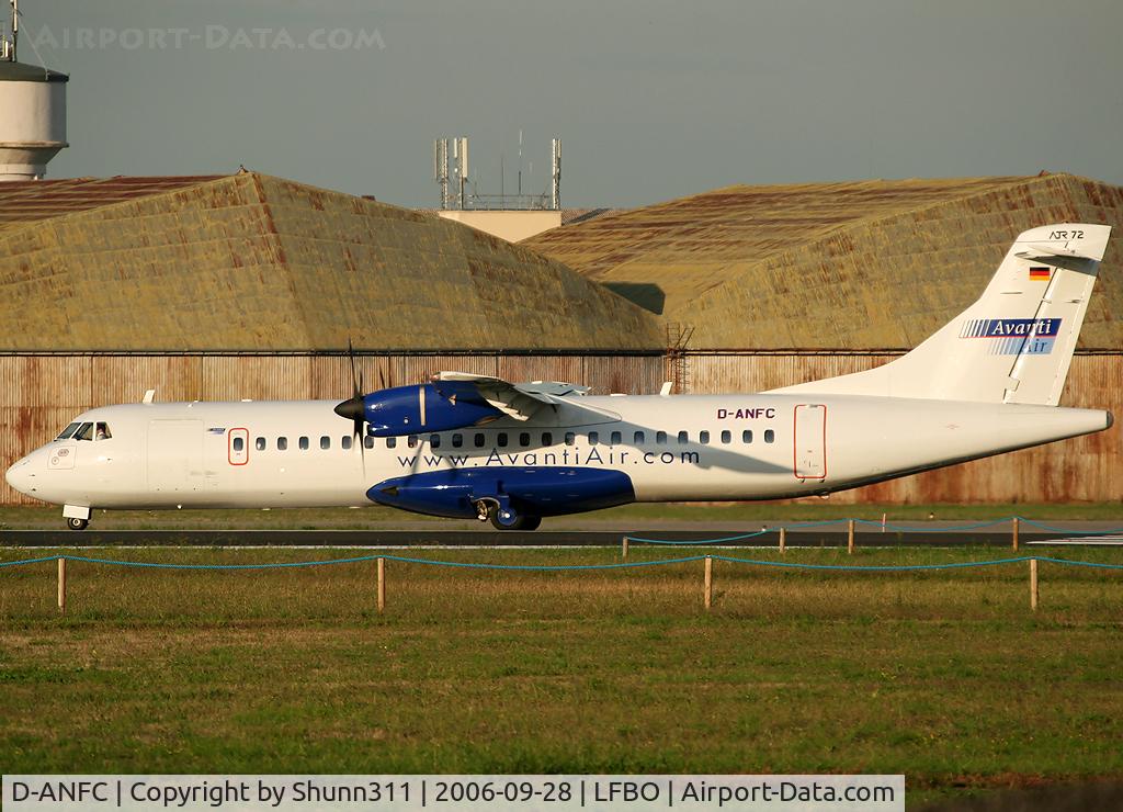 D-ANFC, 1991 ATR 72-202 C/N 237, Ready for take off rwy 32R