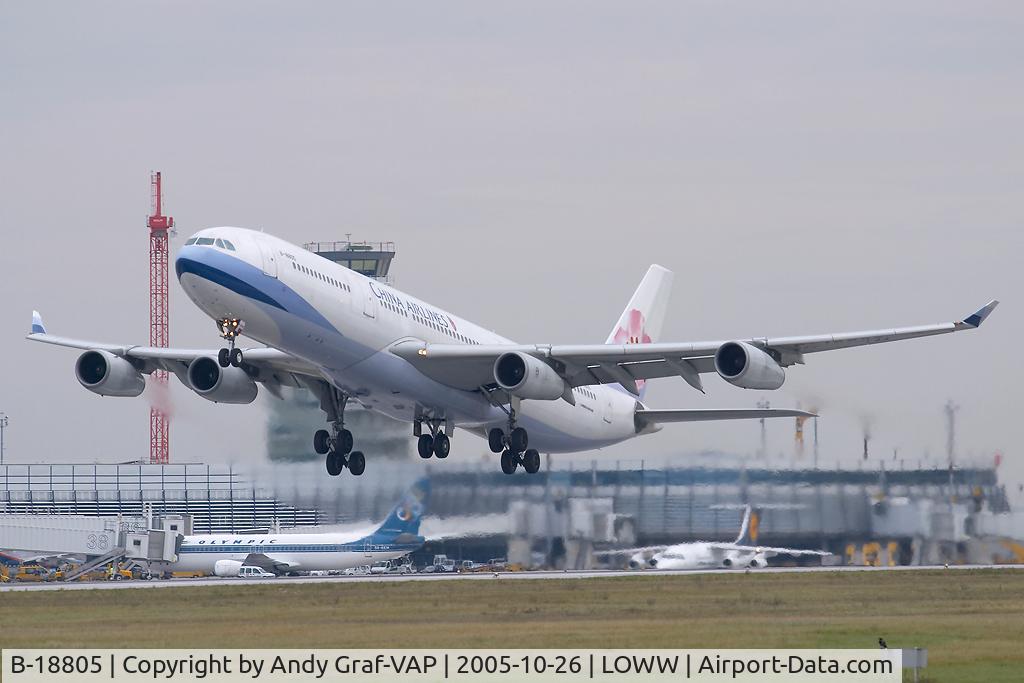 B-18805, 2001 Airbus A340-313X C/N 415, China Airlines A340-300