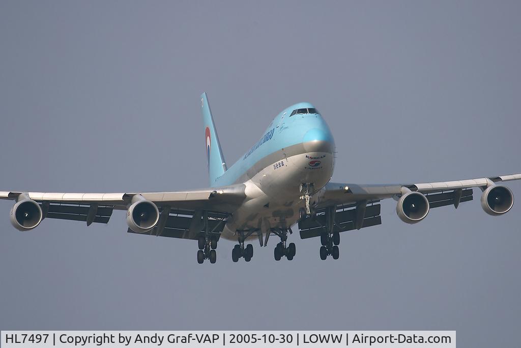 HL7497, 1996 Boeing 747-4B5F C/N 26401, Korean Air Cargo 747-400
