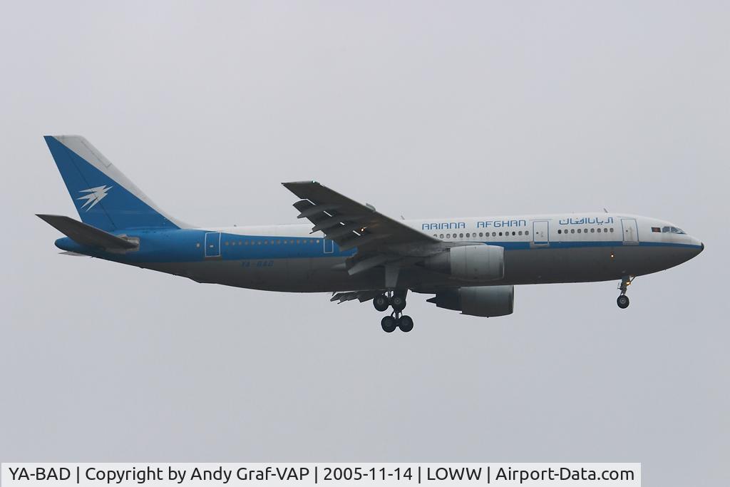 YA-BAD, 1982 Airbus A300B4-203 C/N 177, Ariana Afghan A300
