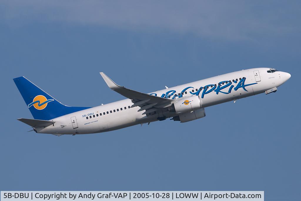 5B-DBU, 2003 Boeing 737-8Q8 C/N 32796, Eurocypria 737-800
