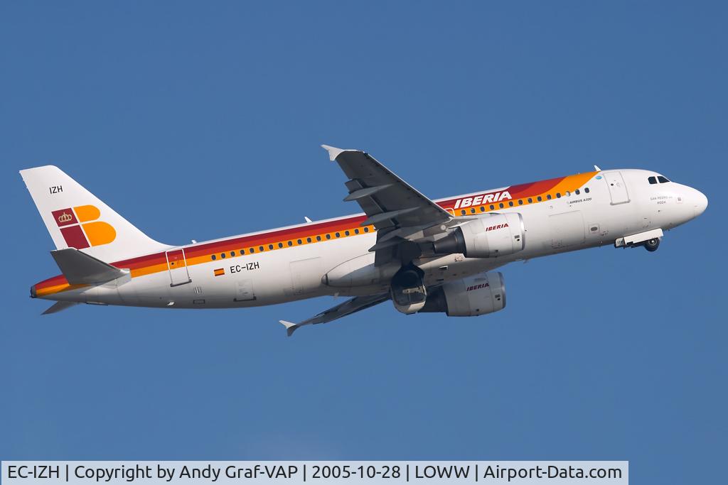 EC-IZH, 2004 Airbus A320-214 C/N 2225, Iberia A320
